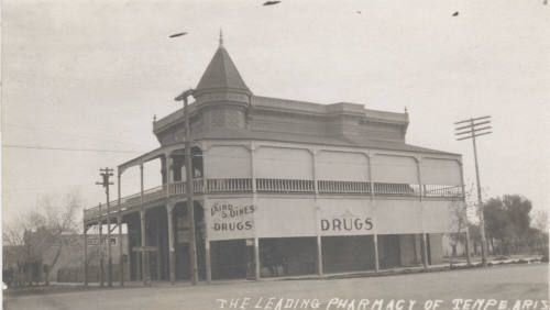 Laird and Dines Pharmacy-Mill Avenue and 5th Street, Tempe, Arizona