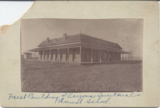 First building of  Territorial Normal School, Tempe, Arizona