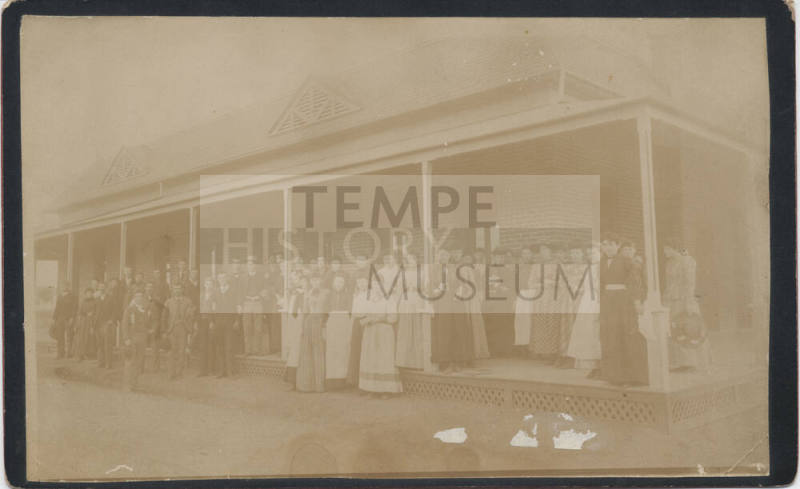 Tempe Normal School Membership, 1891, Tempe, Arizona