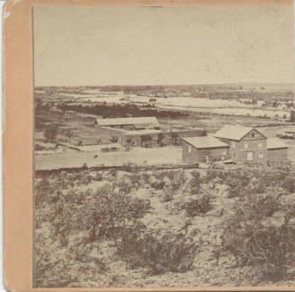 Monti's LaCasa Vieja and Hayden Flour Mill- View from Tempe Butte, Tempe, Arizona