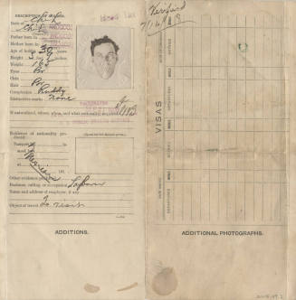 Jose Ortega Visa Certificate