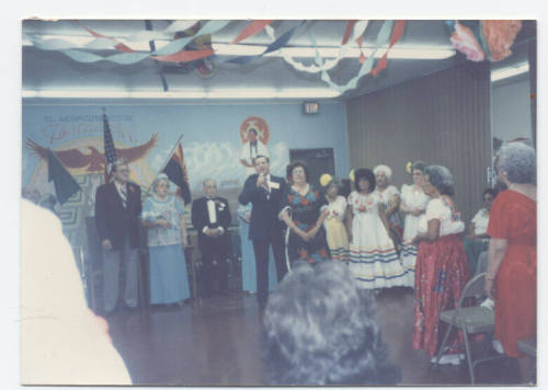 Speaker and Participants Cinco de Mayo event 1986