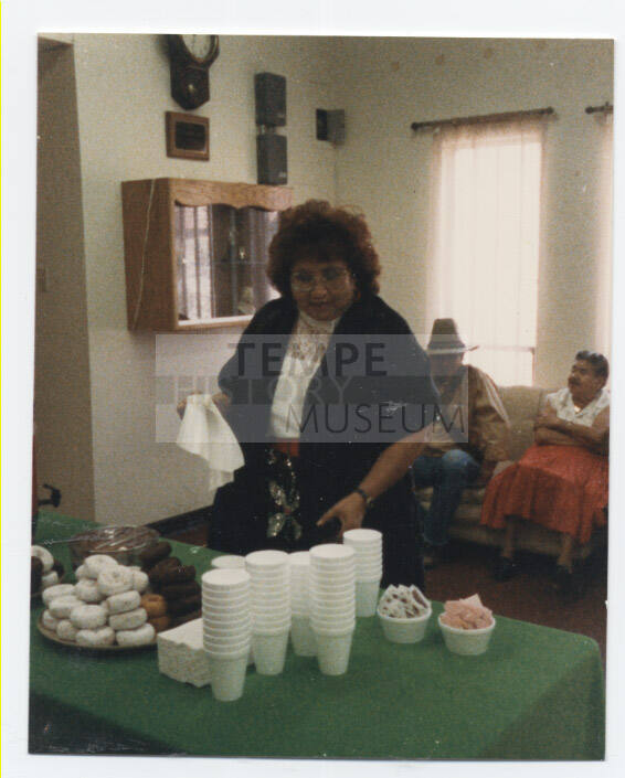 Josie Sanchez at Escalante Center 1986
