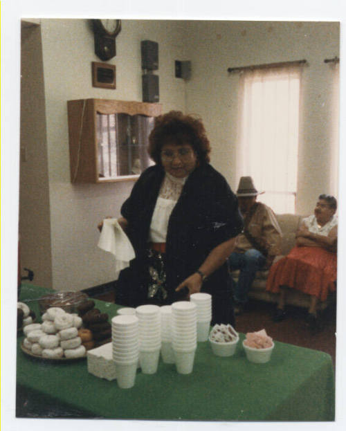Josie Sanchez at Escalante Center 1986
