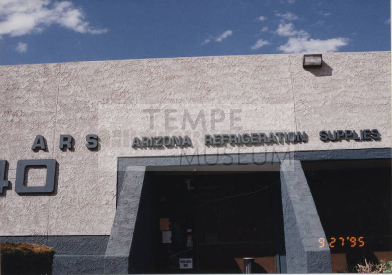 Arizona Refrigeration Supplies, 2140 East 5th Street, Tempe, Arizona