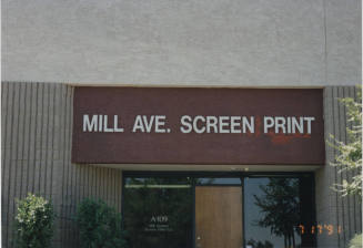 Mill Avenue Screen Print Co., 1407 West 10th Place, Tempe, Arizona