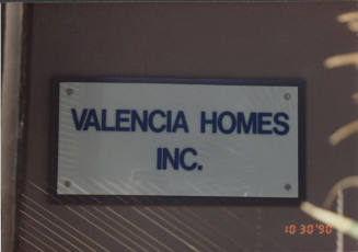 Valencia Homes, Inc., 1724 West 10th Place, Tempe, Arizona