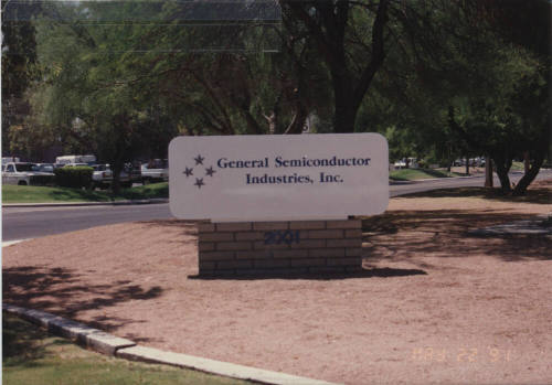 General Semiconductor Industries, Inc., 2001 West 10th Place, Tempe, Arizona
