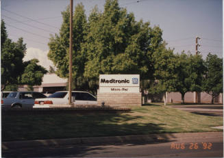 Medtronic, Inc., 2002 West 10th Place, Tempe, Arizona