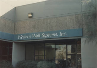 Western Wall Systems, Inc., 2447 West 12th Street, Tempe, Arizona