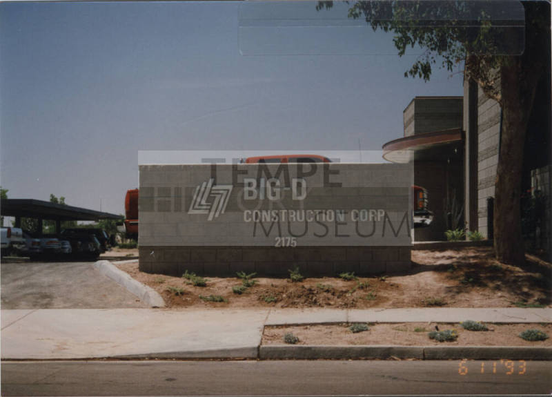 Big-D Construction Corporation, 2175 West 14th Street, Tempe, Arizona