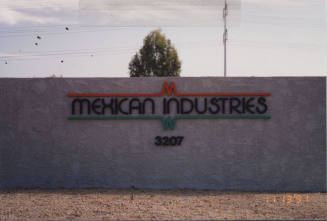Mexican Industries - 3207 South Wilson Street, Tempe, Arizona