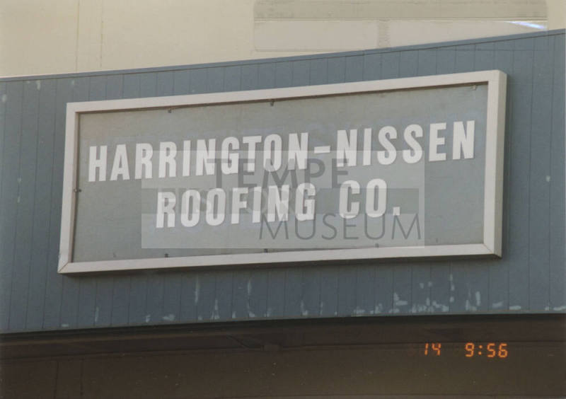 Harrington-Nissen Roofing Company, 943 West 23rd Street, Tempe, Arizona