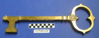 Large Brass Key to Tampa, Florida