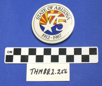 Arizona 75 Year Button