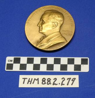 Inauguration Medallion: Truman