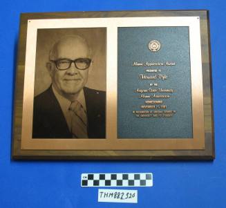 ASU Alumni:  Appreciation Award to Howard Pyle, 1981