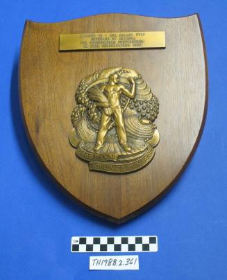 Goodyear Soil Conservation Award Plaque to Howard Pyle