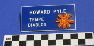 Howard Pyle's Tempe Diablos Identification Badge