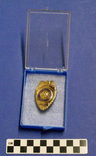Honorary Chief of Police Badge, City of Jackson, Mississippi