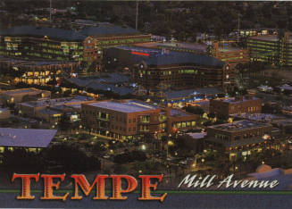 Tempe Mill Avenue Postcard