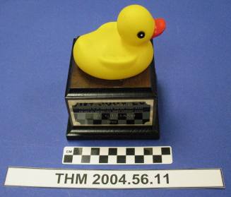 Ducky Award Trophy to Neil Giuliano, 2002