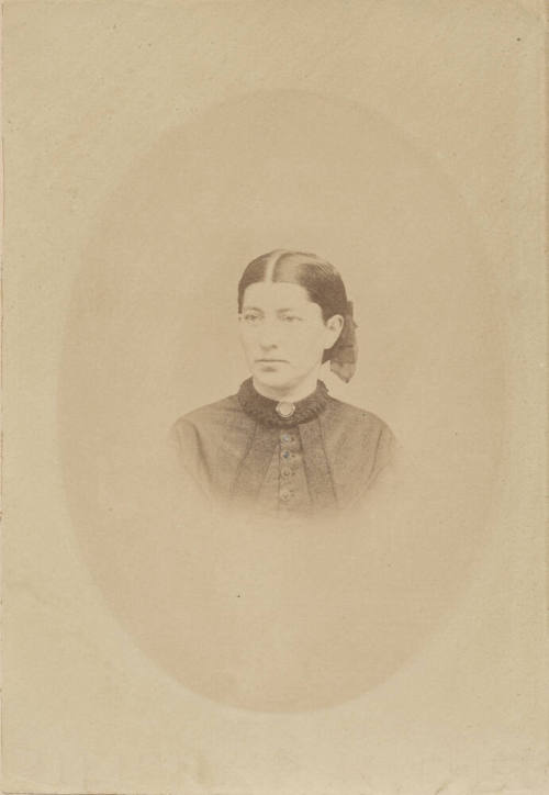 Shoulder Portrait of Woman, Brooch