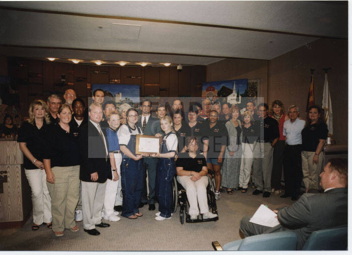 All-American City Award 2003 group photograph