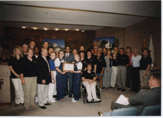 All-American City Award 2003 group photograph