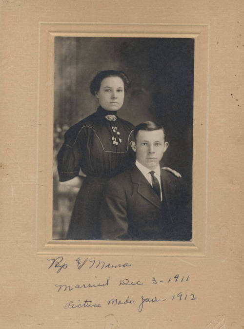 Photograph of Luther and Minnie Finley