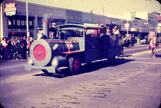 Parade:  Locomotive Float - Mill Avenue, Tempe