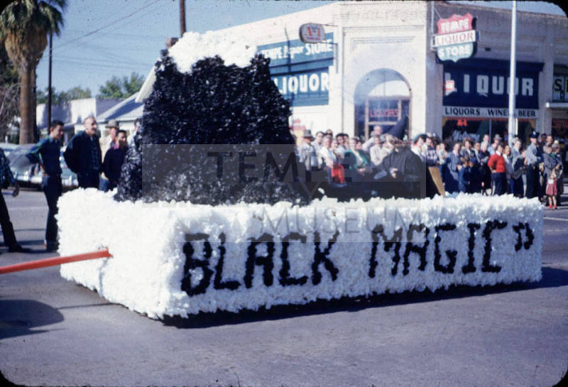 Parade:  "Black Magic" Float - Mill Avenue, Tempe