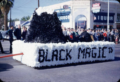 Parade:  "Black Magic" Float - Mill Avenue, Tempe
