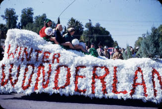 Parade:  Winter Wonderland Float - Mill Avenue, Tempe