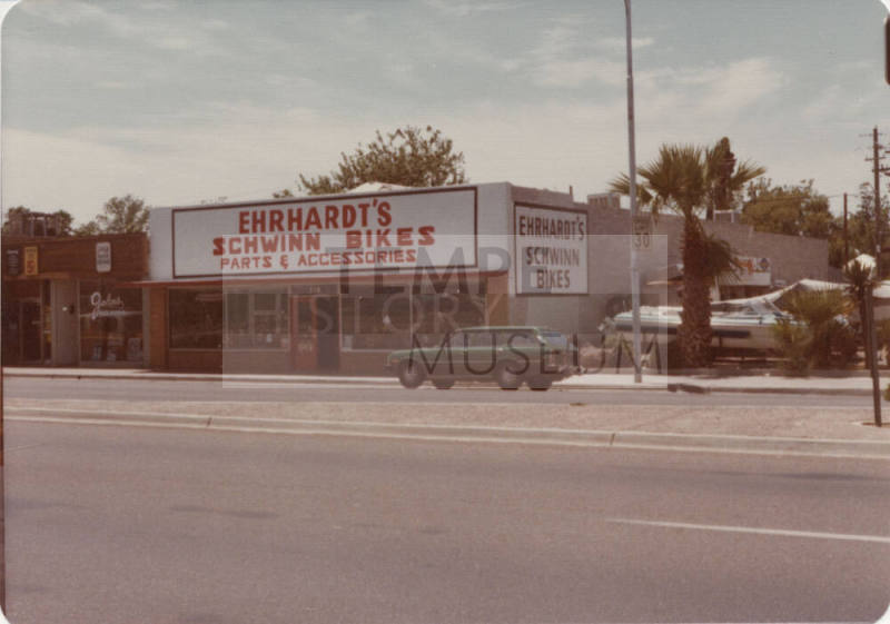 View of Ehrhardt's Schwinn Bikes at 716 Mill Avenue
