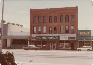 View of Tempe Hardware Company at 520 South Mill Avenue