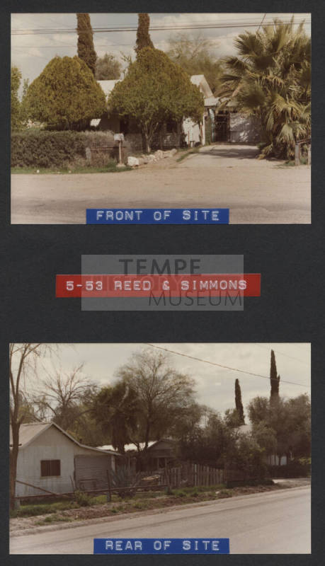 Views of Reed and Billies R. Simmons Residence, Victory Acres, 1101 South Price