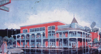 Copy of Architectural Rendering of the Laird & Dines Building