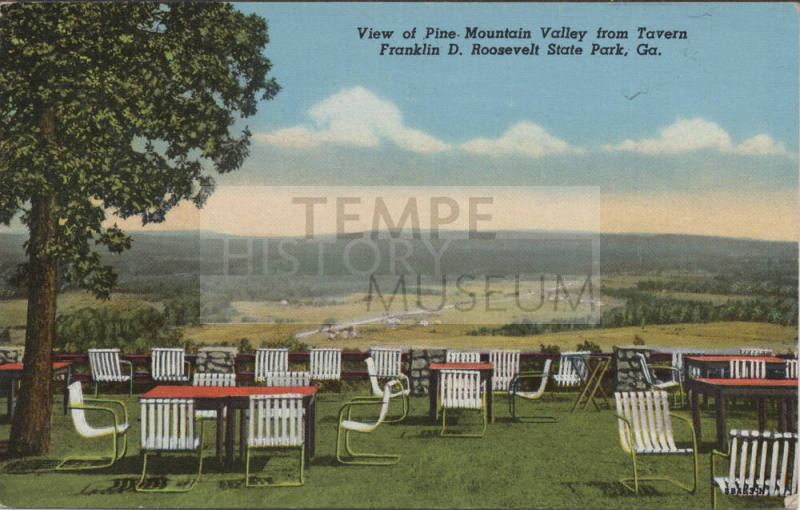 Postcard - Pine Mountain Valley, Franklin D. Roosevelt State Park, Georgia
