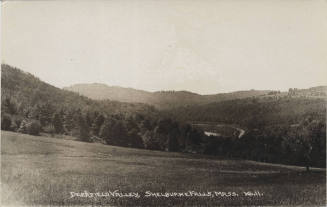 Postcard - Deerfield Valley, Shelburne Falls, Massachusetts