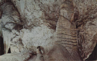 Postcard - Rock of Ages, Carlsbad Caverns, New Mexico