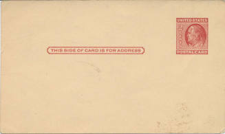 Postcard - 2 Cent Pre-Stamped United States Postcard