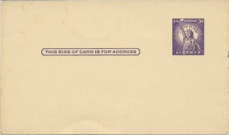 Postcard - 3 Cent Pre-Stamped United States Postcard