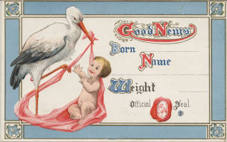 Postcard - Birth Announcement