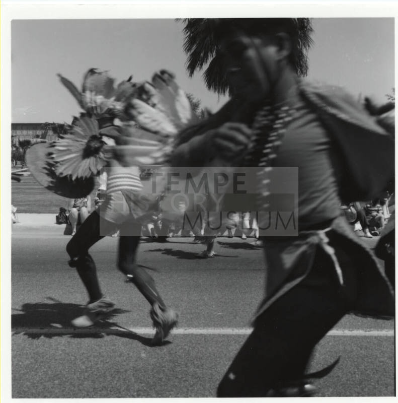 Native American Dancers in the Tempe Centennial Parade