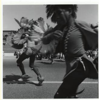 Native American Dancers in the Tempe Centennial Parade