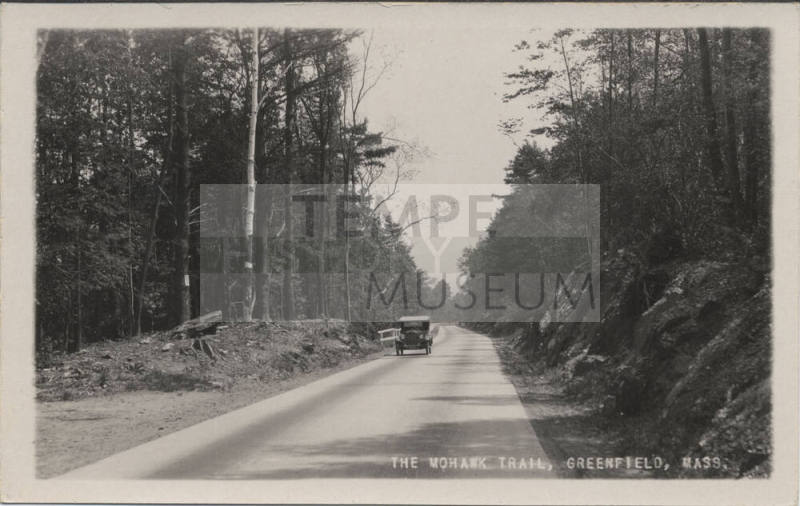 Postcard  - The Mohawk Trail - Greenfield, Massachusetts
