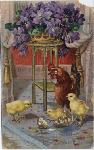 Postcard - "A Happy Easter"