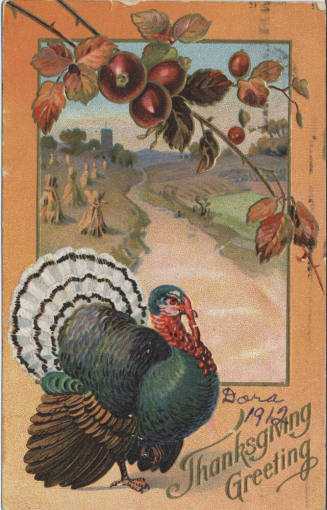 Postcard - "Thanksgiving Greeting"