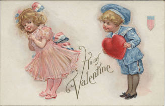 Postcard - "To My Valentine"